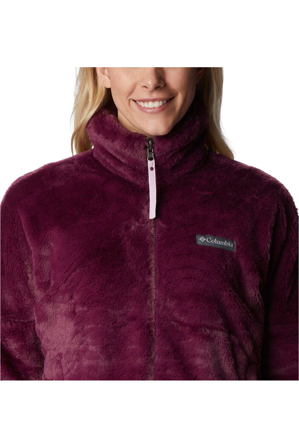 Columbia forro polar mujer Columbia Bundle Up Full Zip Fleece vista trasera Columbia forro polar mujer Columbia Bundle Up Full Zip Fleece vista trasera