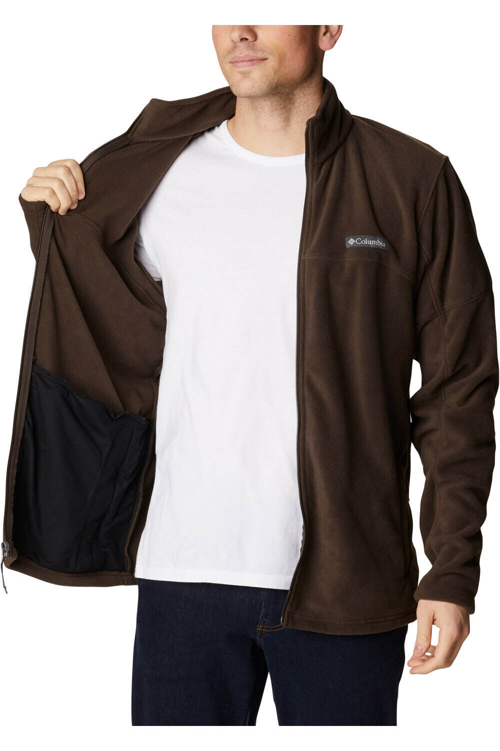 Columbia forro polar hombre Columbia Basin Trail III Full Zip vista detalle Columbia forro polar hombre Columbia Basin Trail III Full Zip vista detalle