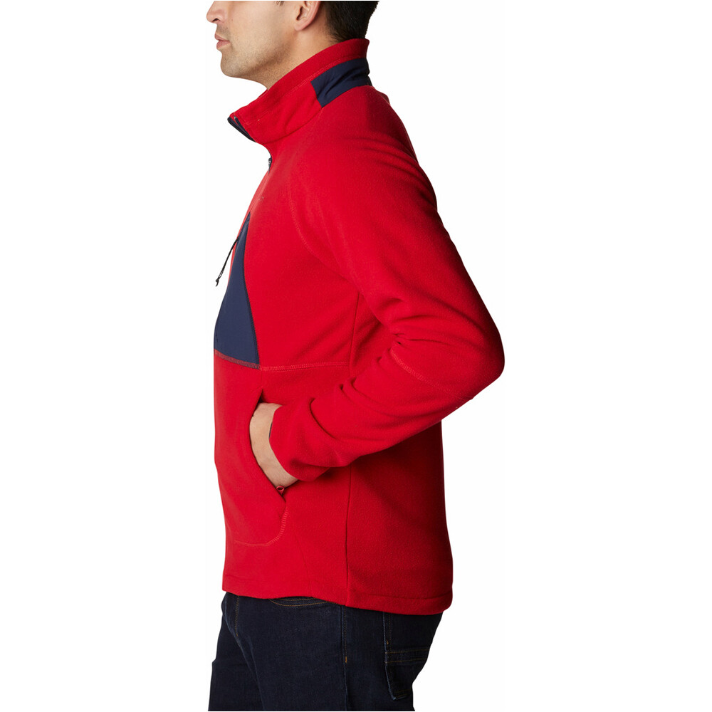 Columbia forro polar hombre Columbia Rapid Expedition Full Zip Fleece vista detalle Columbia forro polar hombre Columbia Rapid Expedition Full Zip Fleece vista detalle