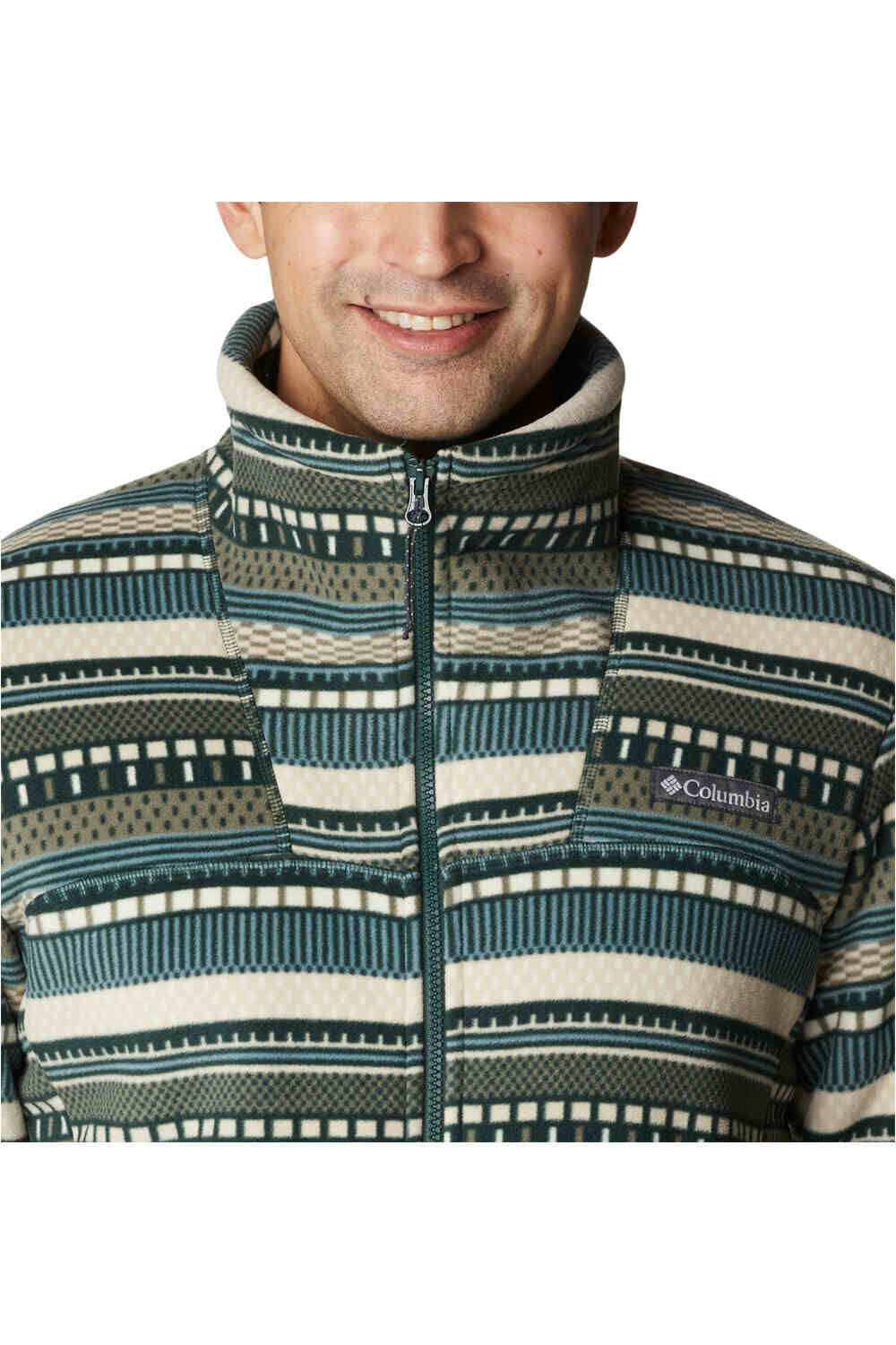 Columbia forro polar hombre Columbia Winter Pass Full Zip vista trasera Columbia forro polar hombre Columbia Winter Pass Full Zip vista trasera