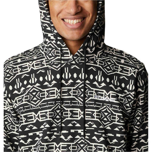 COLUMBIA M COLUMBIA LOGO PRINTED HOODIE negro