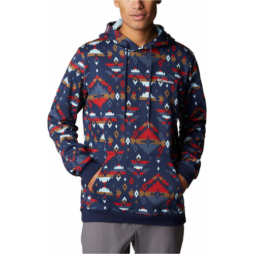 COLUMBIA M COLUMBIA LOGO PRINTED HOODIE azul