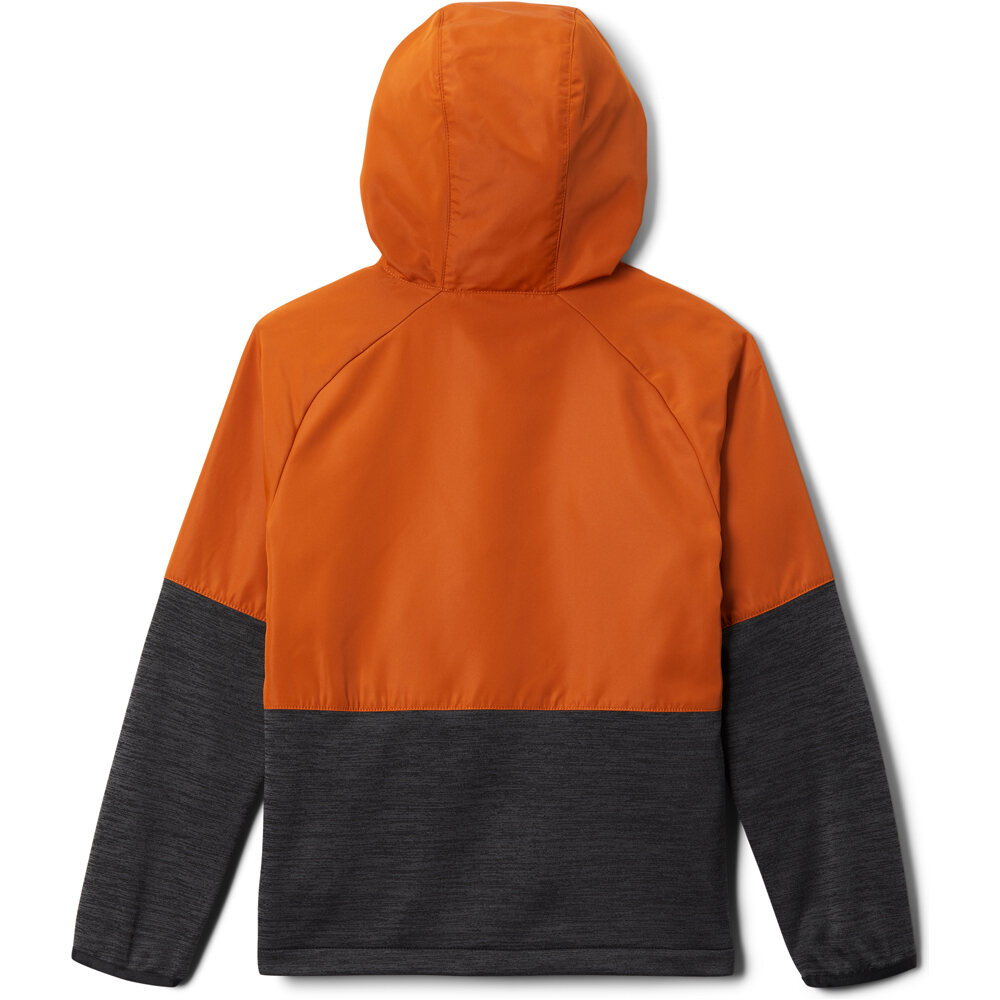 Columbia chaqueta outdoor niño Columbia Out-Shield Dry Fleece Full Zip vista trasera Columbia chaqueta outdoor niño Columbia Out-Shield Dry Fleece Full Zip vista trasera