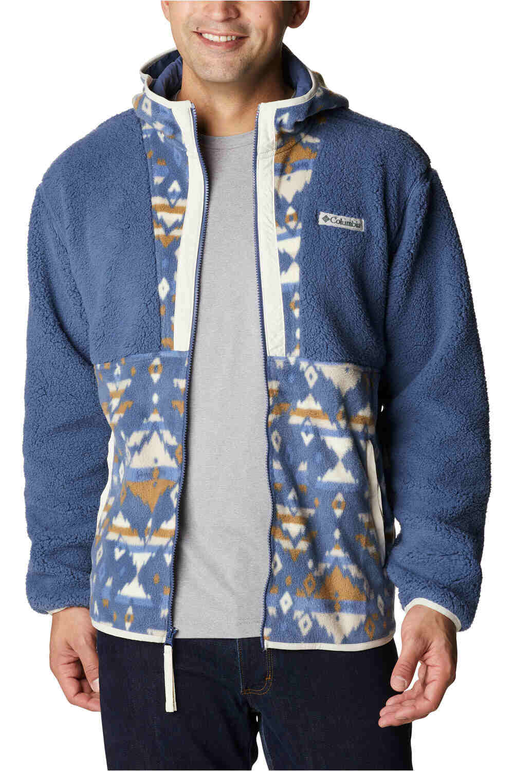 Columbia forro polar hombre Columbia Backbowl Sherpa Full Zip Hoodie 03 Columbia forro polar hombre Columbia Backbowl Sherpa Full Zip Hoodie 03