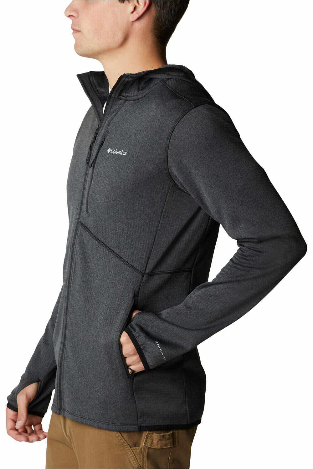 Columbia forro polar hombre Columbia Park View Fleece Full Zip Hoodie vista frontal Columbia forro polar hombre Columbia Park View Fleece Full Zip Hoodie vista frontal