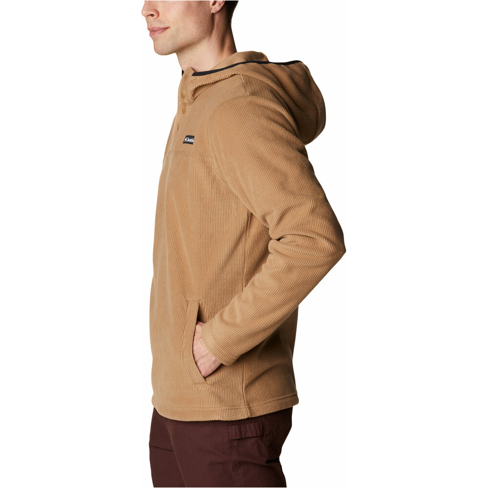 Columbia forro polar hombre Columbia Steens Mountain Novelty 1/2 Snap Hoodie vista detalle Columbia forro polar hombre Columbia Steens Mountain Novelty 1/2 Snap Hoodie vista detalle