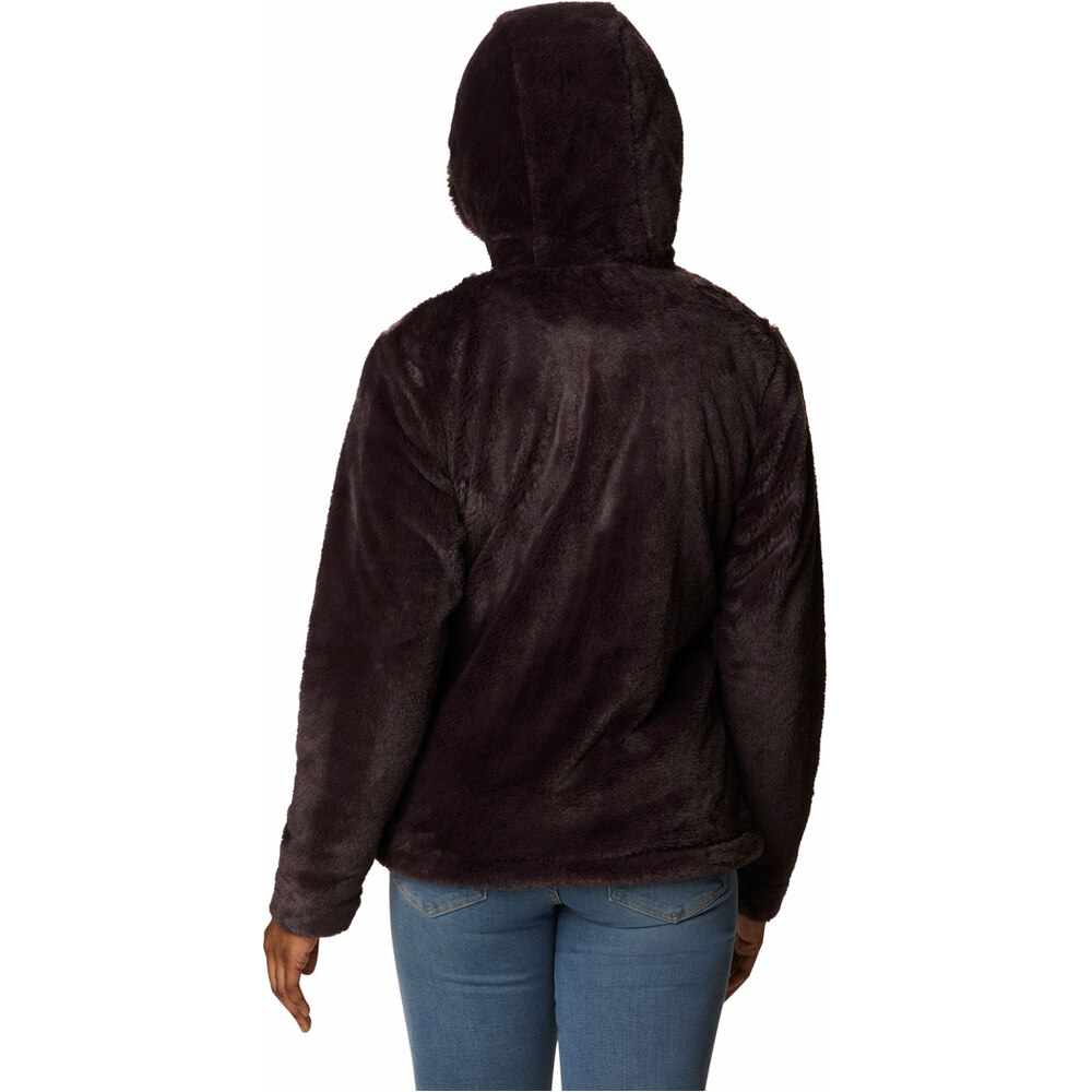 Columbia forro polar mujer Columbia Bundle Up Hooded Pullover vista trasera Columbia forro polar mujer Columbia Bundle Up Hooded Pullover vista trasera