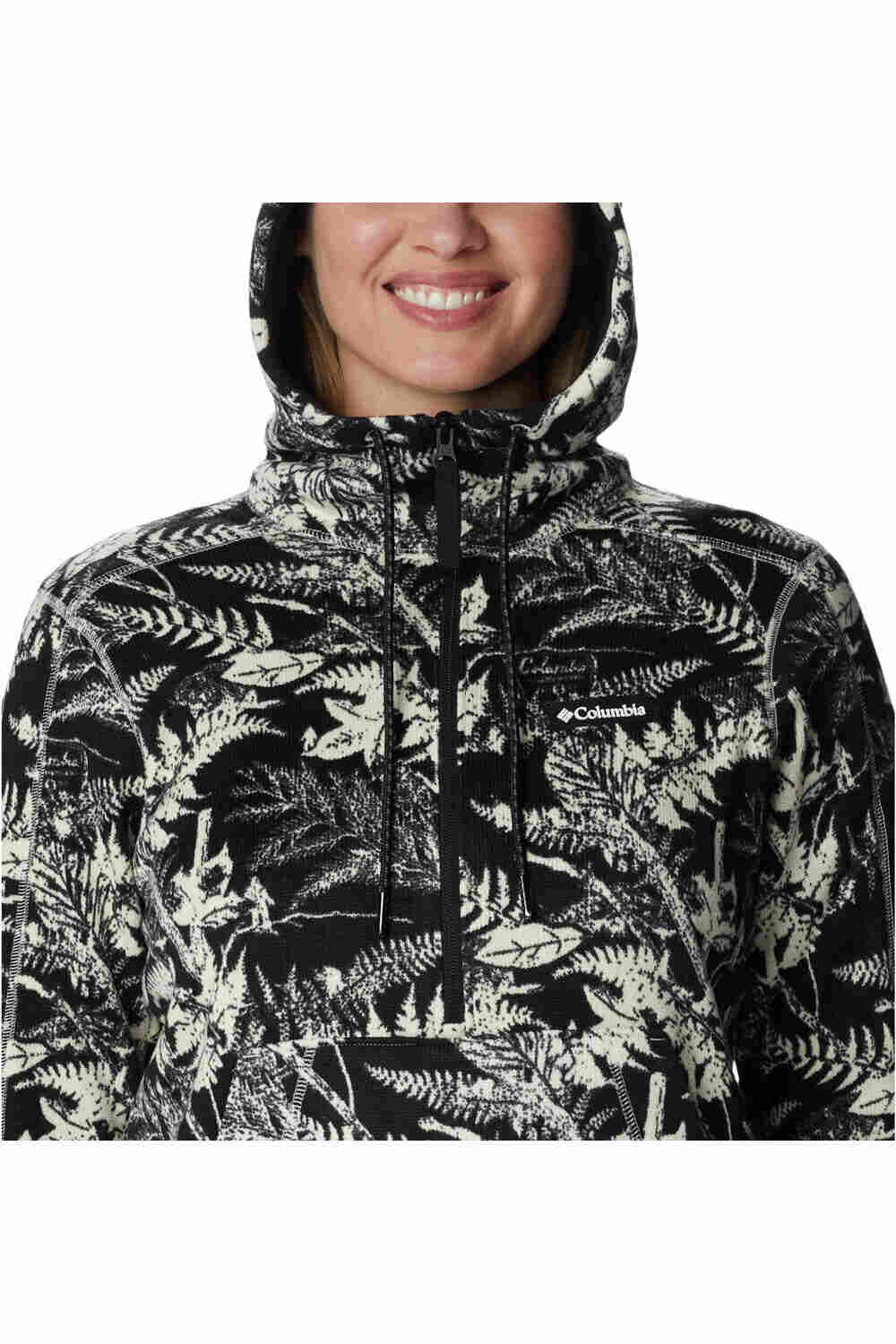 Columbia forro polar mujer Columbia W Sweater Weather Hooded Pullover vista frontal Columbia forro polar mujer Columbia W Sweater Weather Hooded Pullover vista frontal
