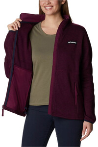 Columbia forro polar mujer Columbia W Sweater Weather Full Zip vista trasera Columbia forro polar mujer Columbia W Sweater Weather Full Zip vista trasera