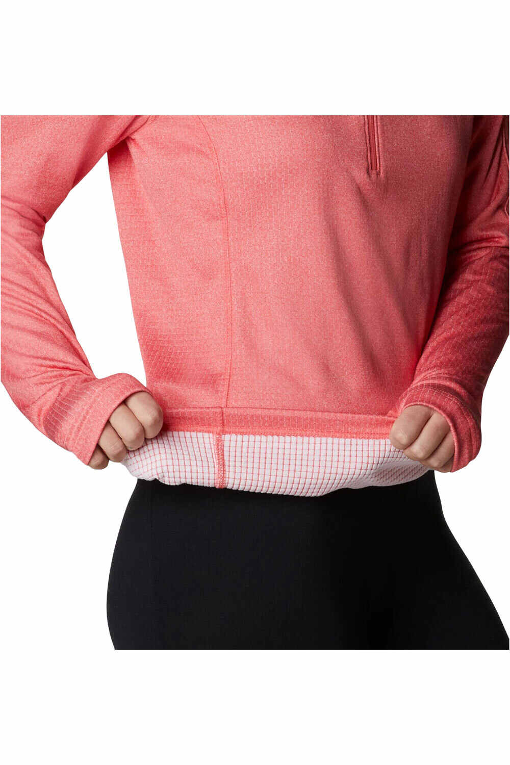 Columbia forro polar mujer Columbia W Park View Grid Fleece 1/2 Zip vista detalle Columbia forro polar mujer Columbia W Park View Grid Fleece 1/2 Zip vista detalle