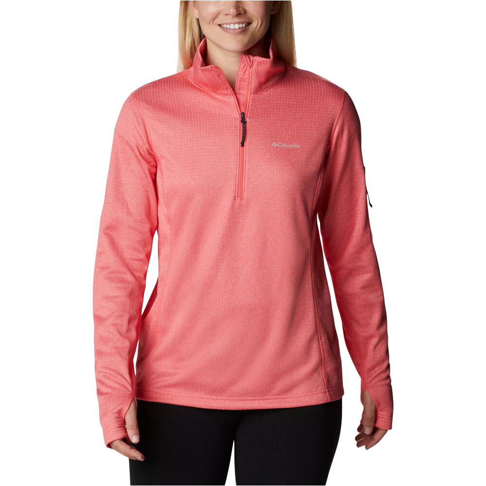 Columbia forro polar mujer Columbia W Park View Grid Fleece 1/2 Zip 04 Columbia forro polar mujer Columbia W Park View Grid Fleece 1/2 Zip 04