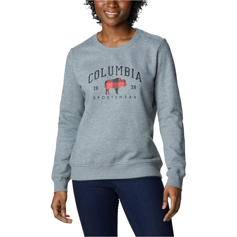 Columbia Sudaderas Montaña Mujer Columbia Hart Mountain II Graphic Crew 03 Columbia Sudaderas Montaña Mujer Columbia Hart Mountain II Graphic Crew 03