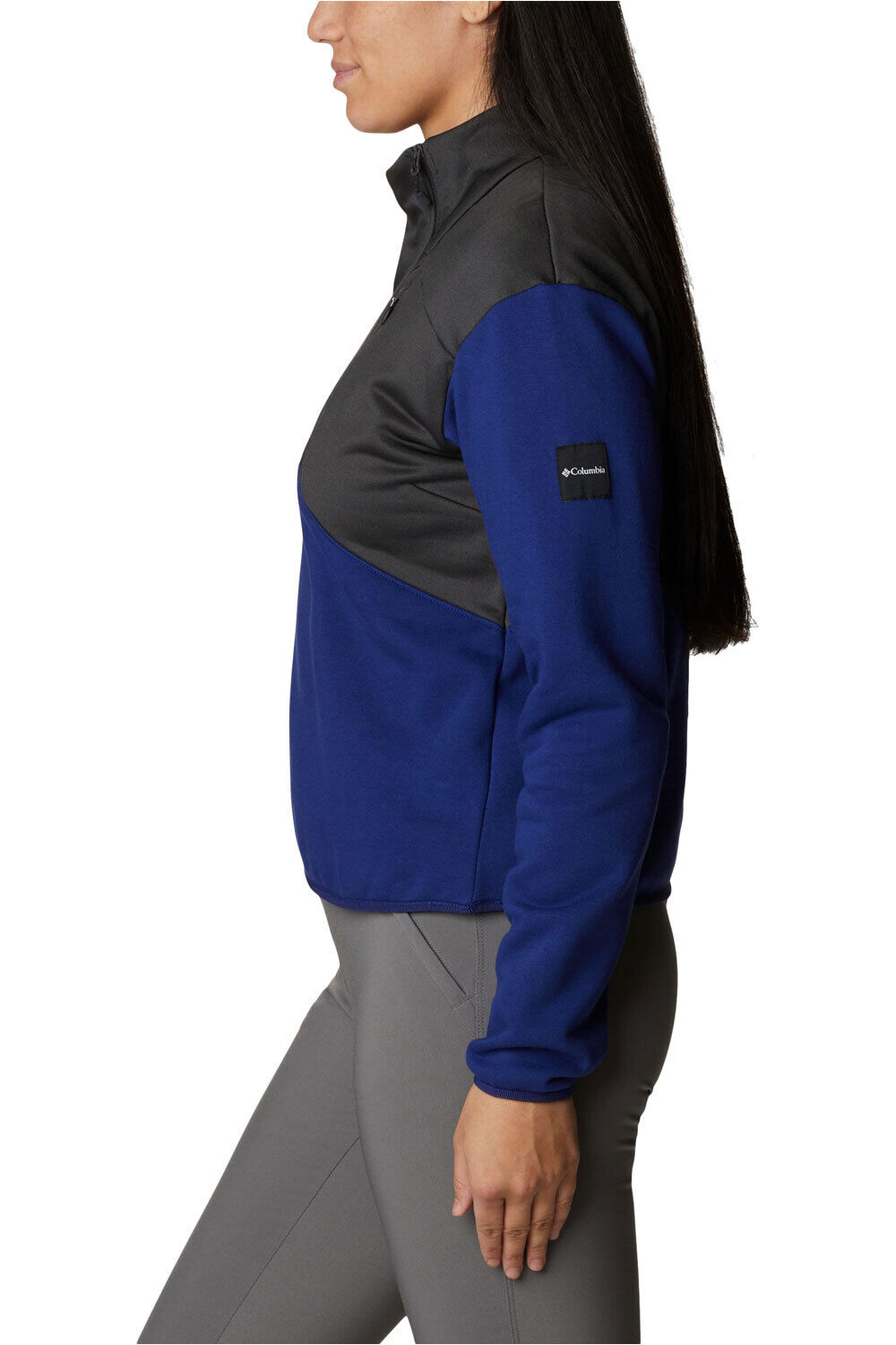 Columbia forro polar mujer Columbia Columbia Lodge Hybrid Pullover vista detalle Columbia forro polar mujer Columbia Columbia Lodge Hybrid Pullover vista detalle