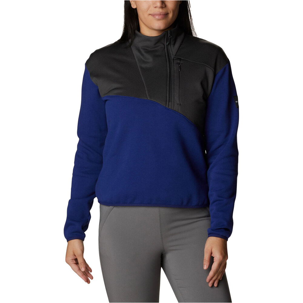 Columbia forro polar mujer Columbia Columbia Lodge Hybrid Pullover 03 Columbia forro polar mujer Columbia Columbia Lodge Hybrid Pullover 03