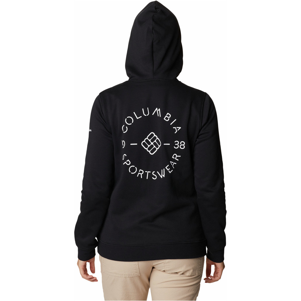 Columbia Sudaderas Montaña Mujer Columbia Columbia Trek Graphic FZ vista trasera Columbia Sudaderas Montaña Mujer Columbia Columbia Trek Graphic FZ vista trasera