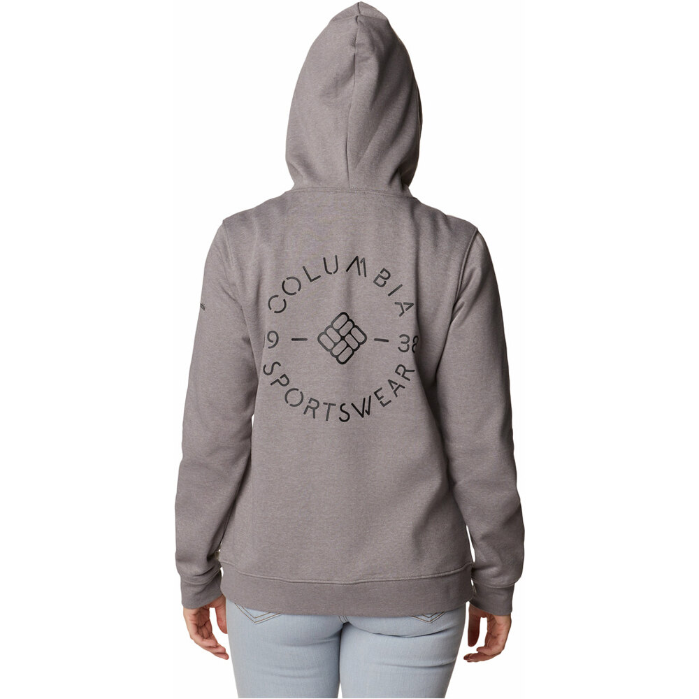 Columbia Sudaderas Montaña Mujer Columbia Columbia Trek Graphic FZ vista trasera Columbia Sudaderas Montaña Mujer Columbia Columbia Trek Graphic FZ vista trasera