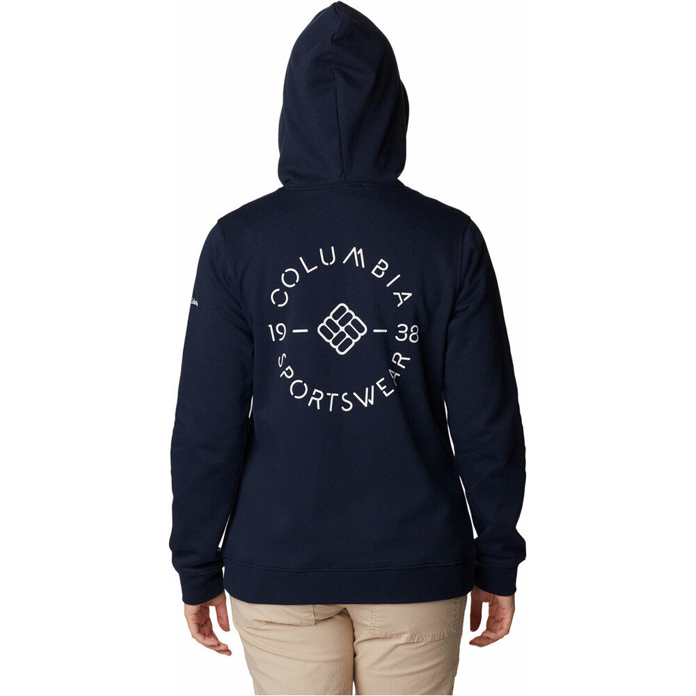 Columbia Sudaderas Montaña Mujer Columbia Columbia Trek Graphic FZ vista trasera Columbia Sudaderas Montaña Mujer Columbia Columbia Trek Graphic FZ vista trasera