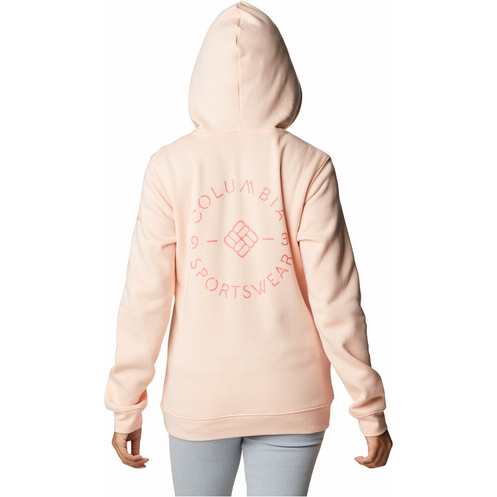 Columbia Sudaderas Montaña Mujer Columbia Columbia Trek Graphic FZ vista trasera Columbia Sudaderas Montaña Mujer Columbia Columbia Trek Graphic FZ vista trasera