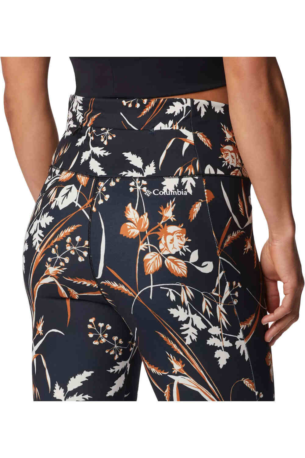 Columbia malla larga mujer Columbia Weekend Adventure 7/8 Legging vista detalle Columbia malla larga mujer Columbia Weekend Adventure 7/8 Legging vista detalle