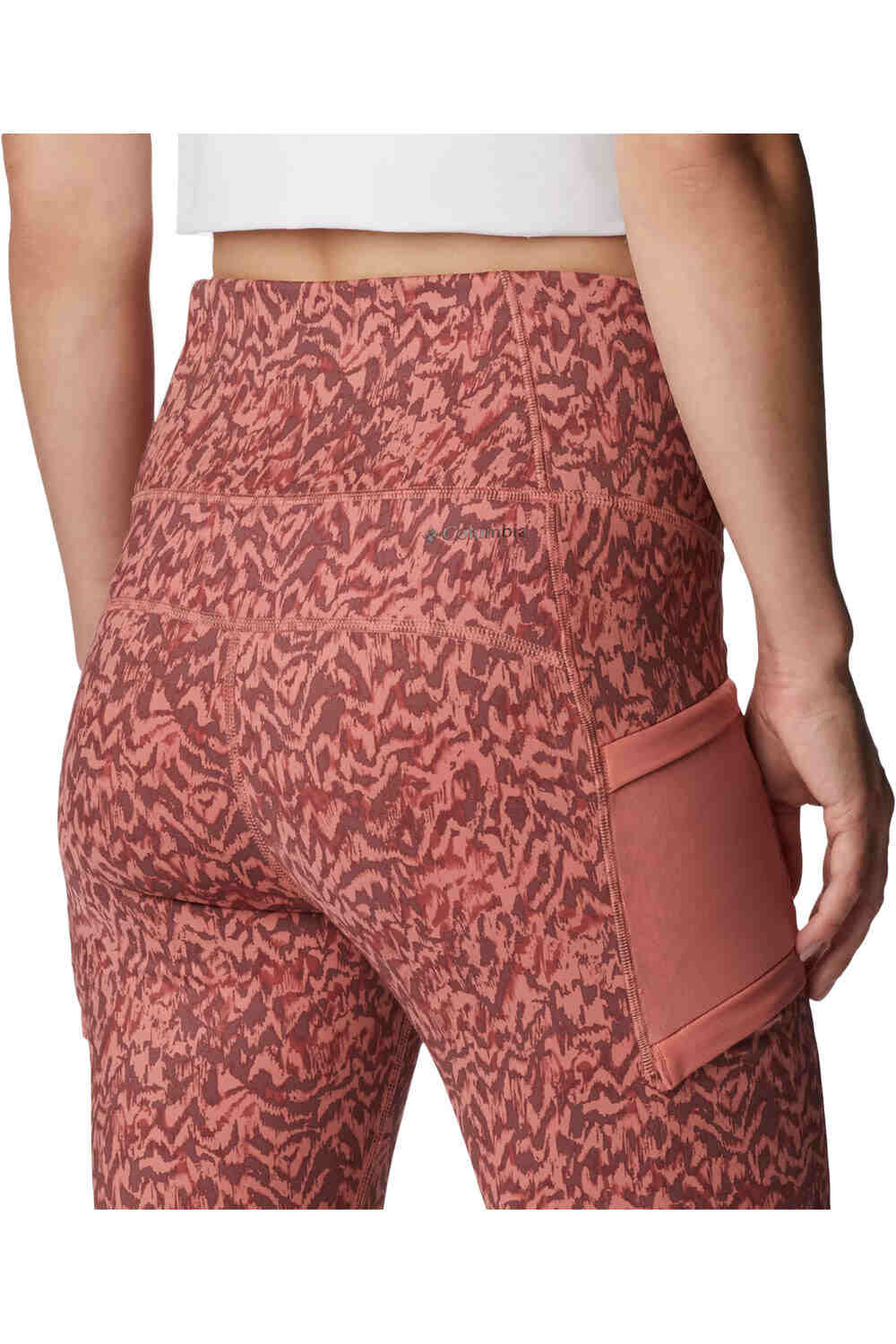 Columbia malla larga mujer Columbia Windgates EU II Legging vista detalle Columbia malla larga mujer Columbia Windgates EU II Legging vista detalle