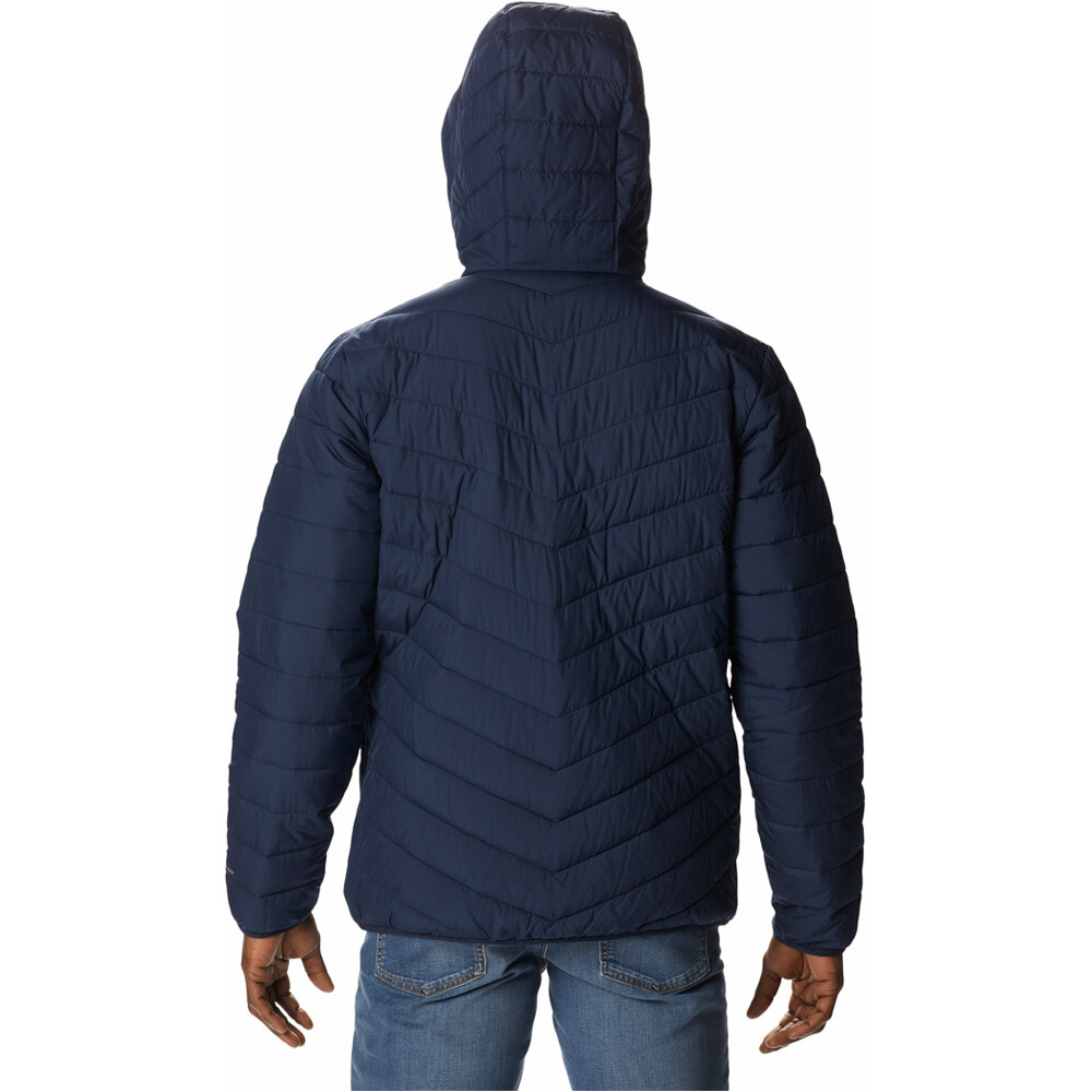Columbia chaqueta outdoor hombre Columbia Eddie Gorge Hooded Jacket vista trasera Columbia chaqueta outdoor hombre Columbia Eddie Gorge Hooded Jacket vista trasera