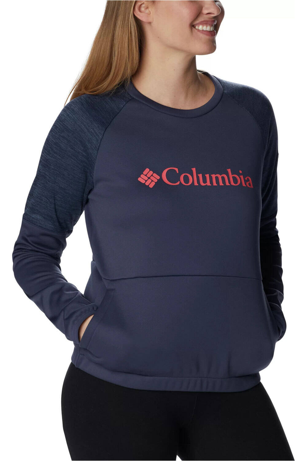 Columbia forro polar mujer Columbia Windgates Crew vista frontal Columbia forro polar mujer Columbia Windgates Crew vista frontal