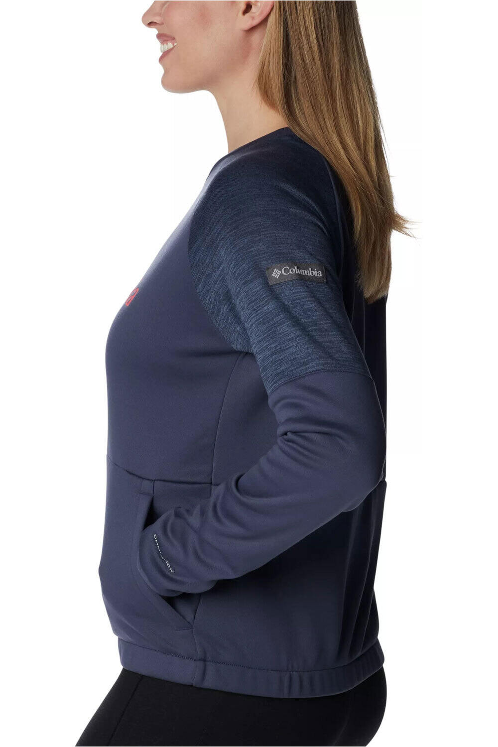 Columbia forro polar mujer Columbia Windgates Crew vista detalle Columbia forro polar mujer Columbia Windgates Crew vista detalle