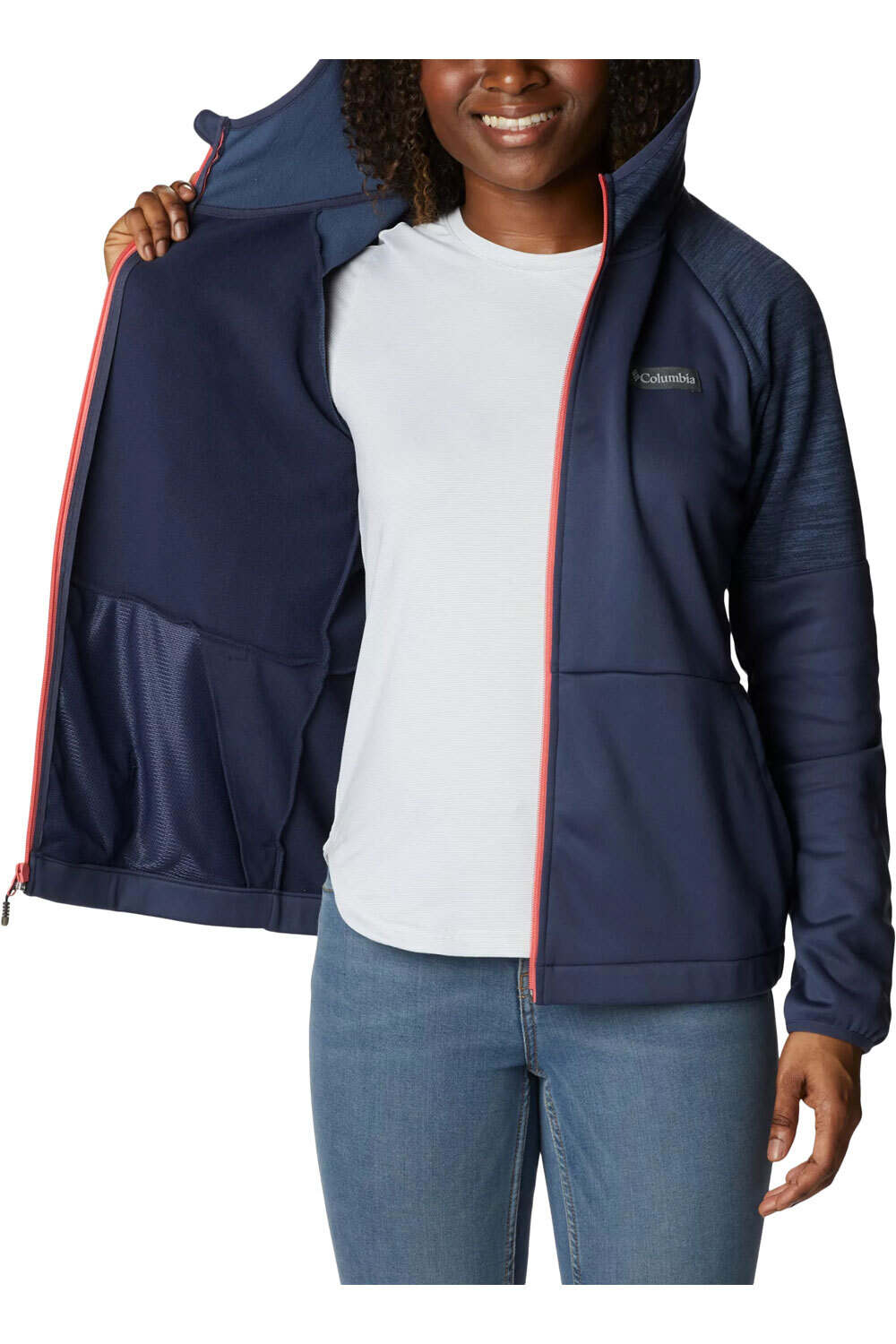 Columbia forro polar mujer Columbia Windgates FZ vista trasera Columbia forro polar mujer Columbia Windgates FZ vista trasera
