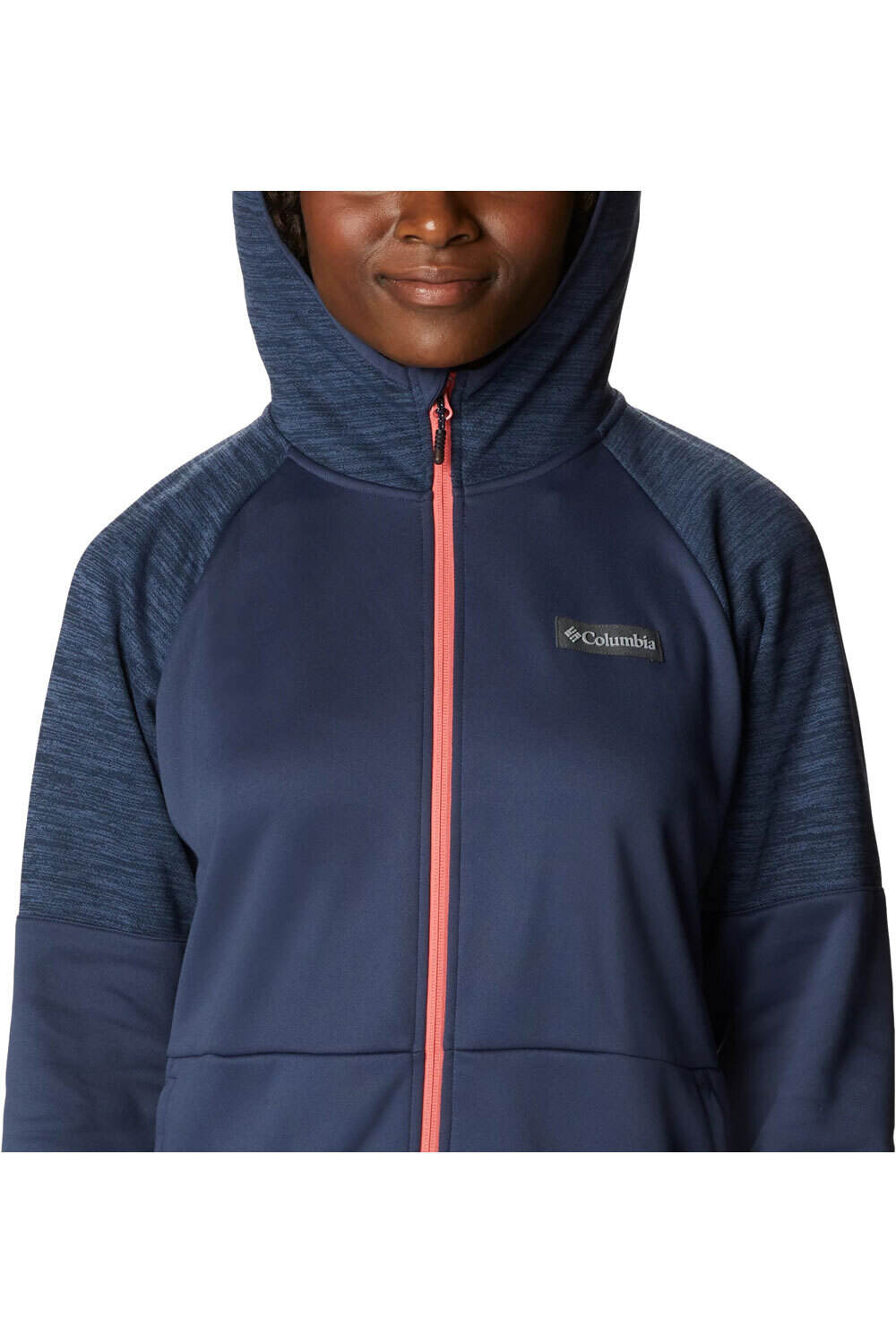 Columbia forro polar mujer Columbia Windgates FZ vista detalle Columbia forro polar mujer Columbia Windgates FZ vista detalle