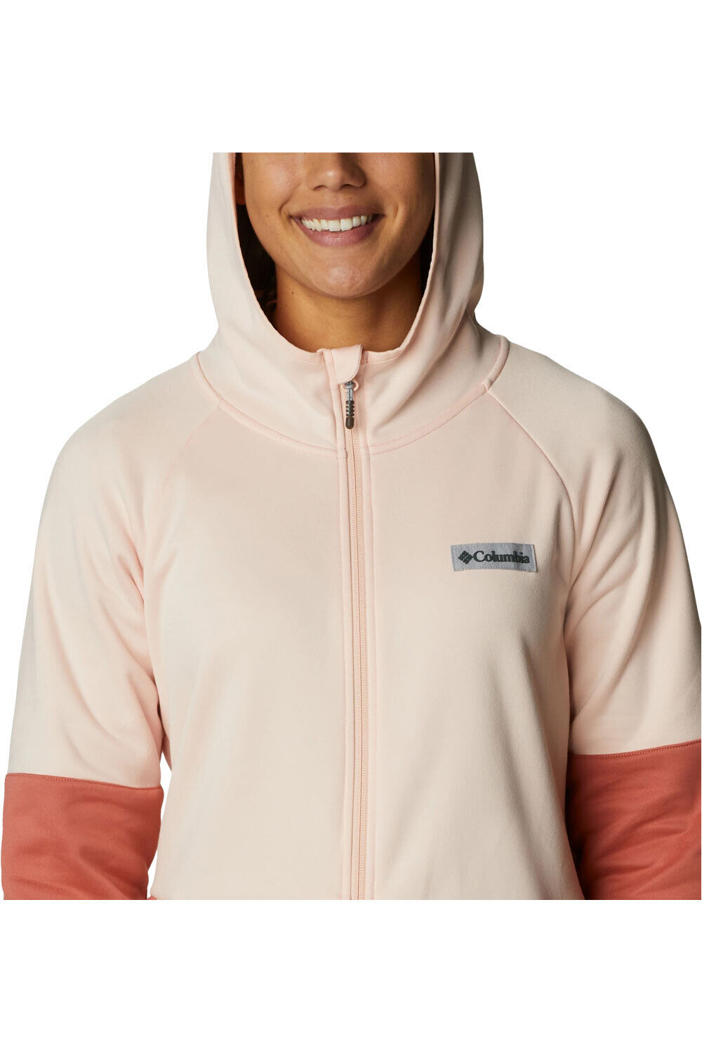Columbia forro polar mujer Columbia Windgates FZ vista detalle Columbia forro polar mujer Columbia Windgates FZ vista detalle