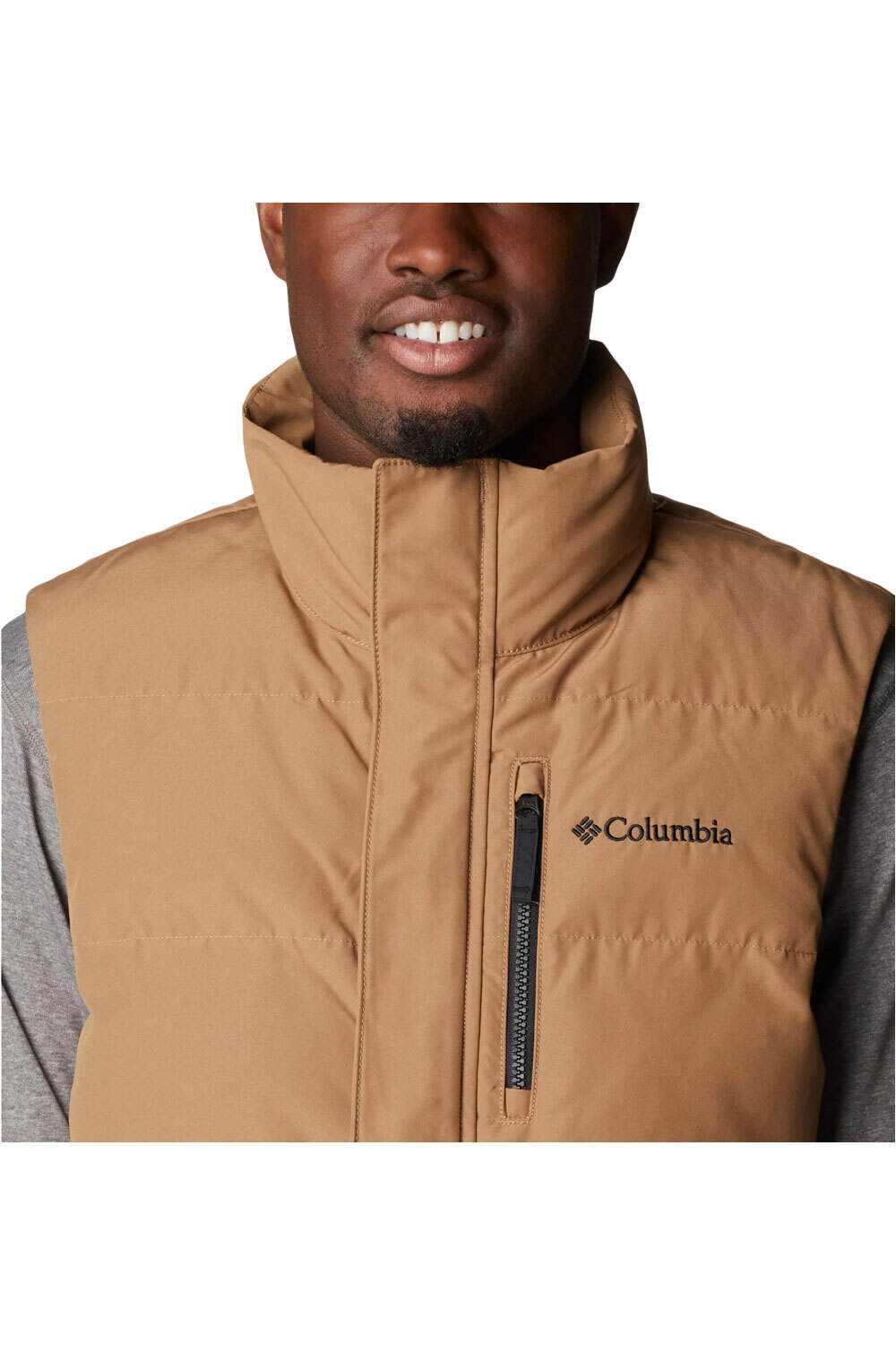 Columbia chaleco outdoor hombre Columbia Marquam Peak Fusion Vest vista detalle Columbia chaleco outdoor hombre Columbia Marquam Peak Fusion Vest vista detalle