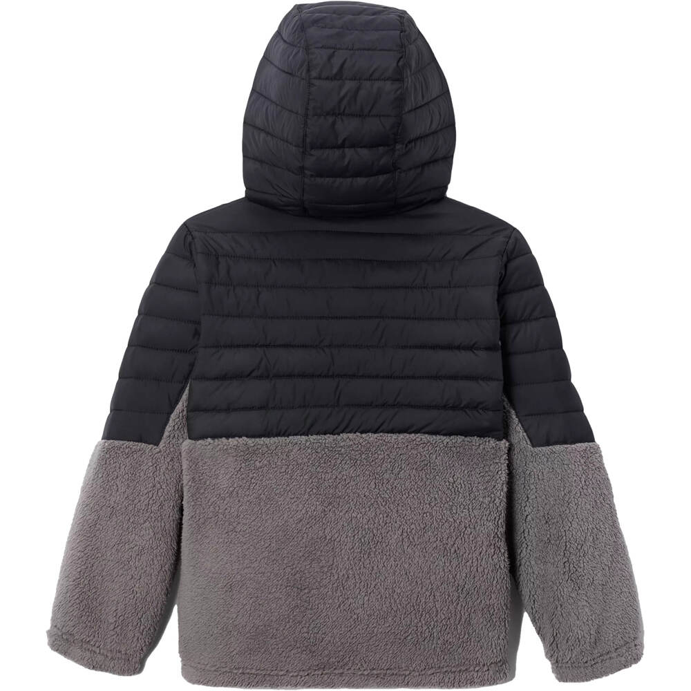 Columbia chaqueta outdoor niño Columbia Powder Lite Boys Novelty Hooded Jacket vista trasera Columbia chaqueta outdoor niño Columbia Powder Lite Boys Novelty Hooded Jacket vista trasera
