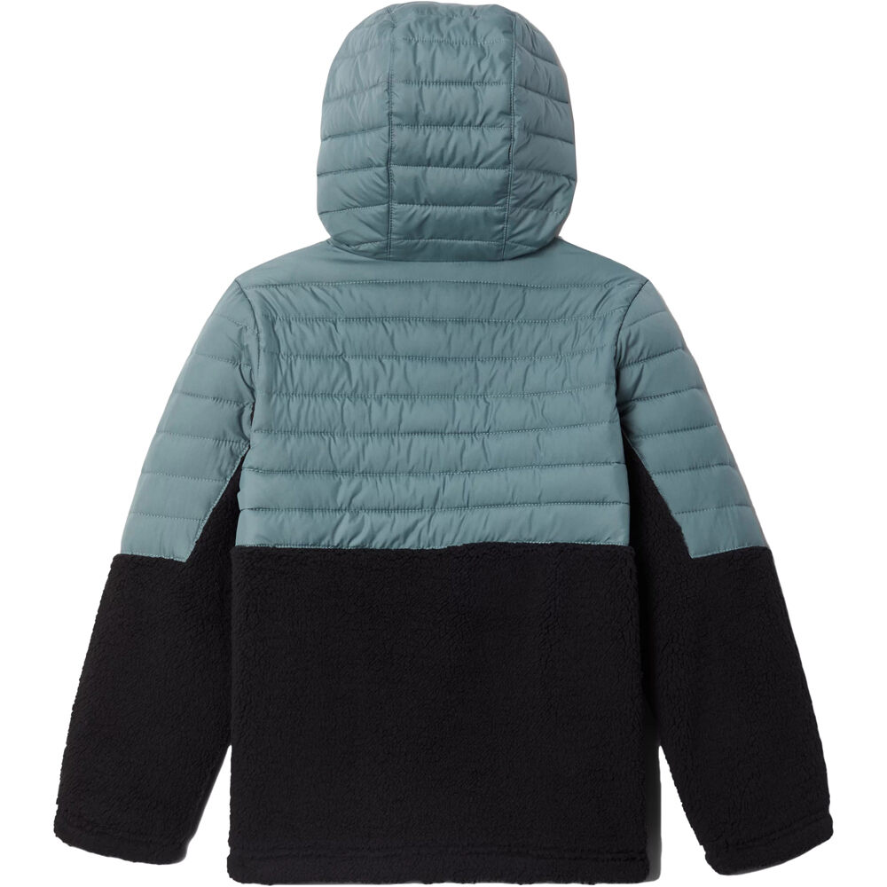 Columbia chaqueta outdoor niño Columbia Powder Lite Boys Novelty Hooded Jacket vista trasera Columbia chaqueta outdoor niño Columbia Powder Lite Boys Novelty Hooded Jacket vista trasera