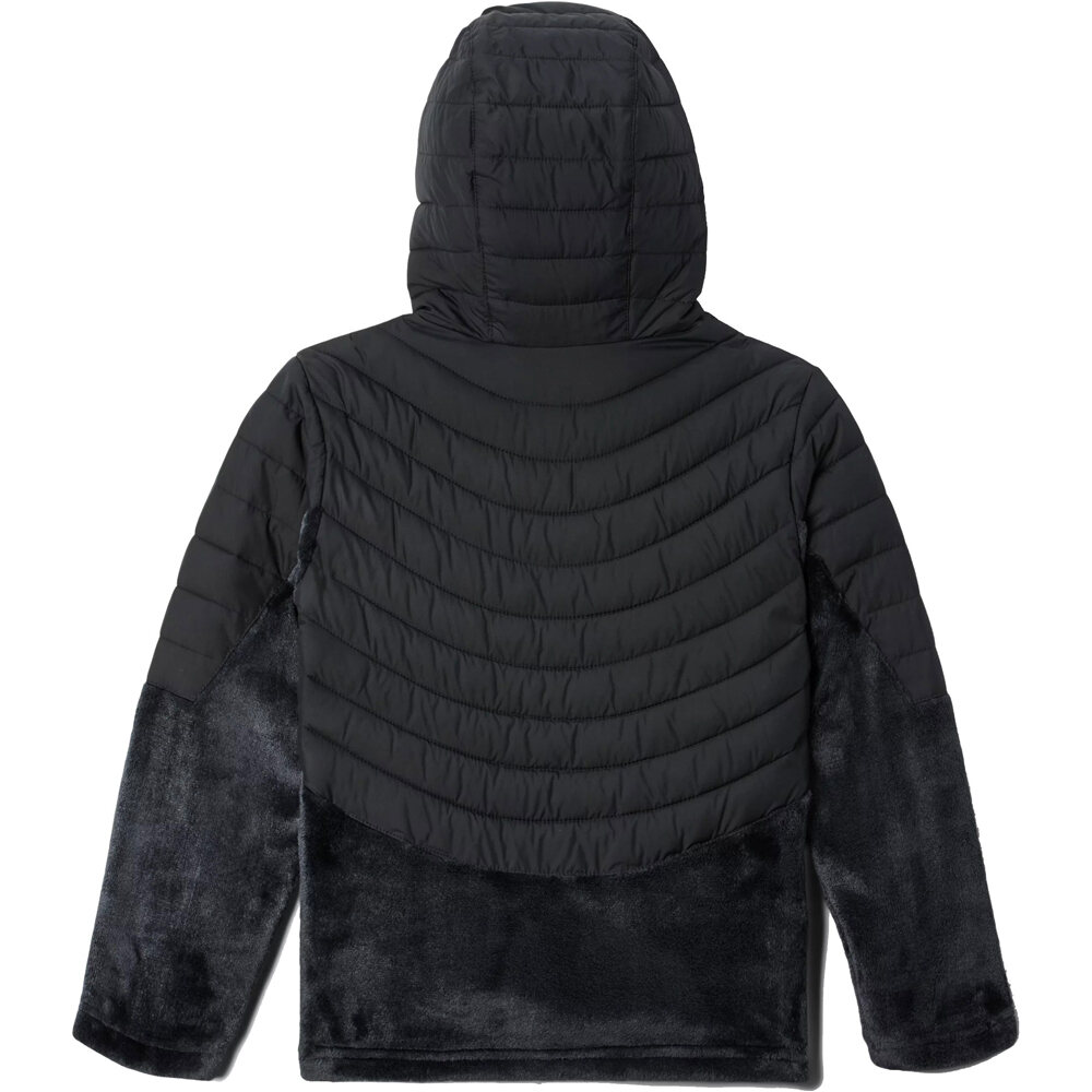 Columbia chaqueta outdoor niño Columbia Powder Lite Girls Novelty Hooded Jacket vista trasera Columbia chaqueta outdoor niño Columbia Powder Lite Girls Novelty Hooded Jacket vista trasera