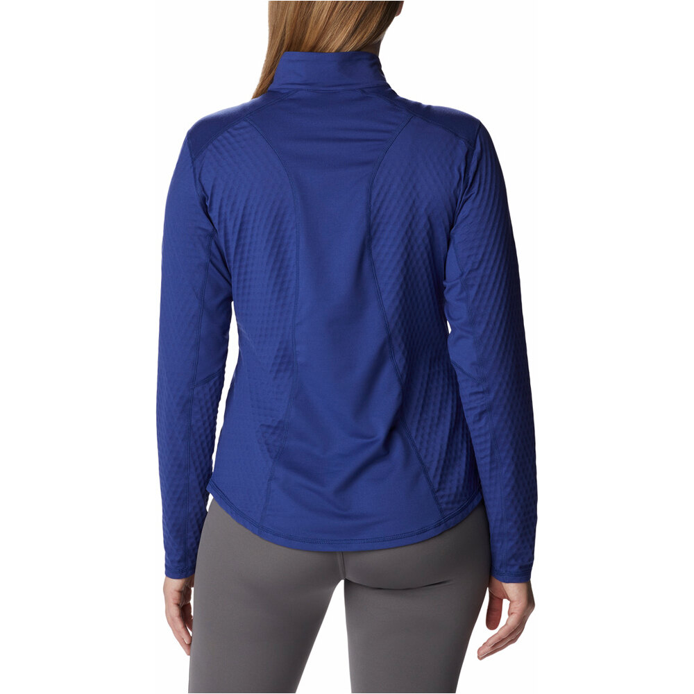 Columbia forro polar mujer Columbia W Bliss Ascent 1/2 Zip vista trasera Columbia forro polar mujer Columbia W Bliss Ascent 1/2 Zip vista trasera