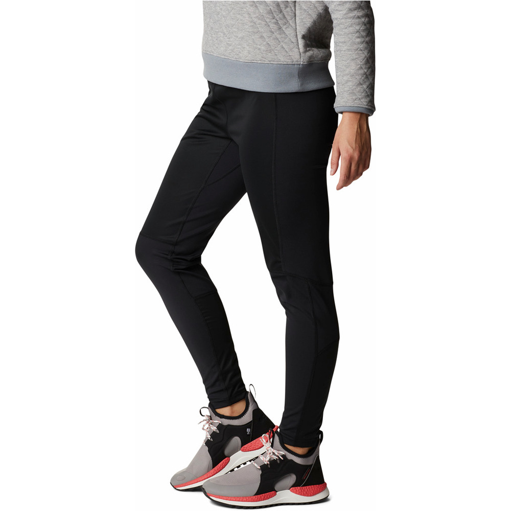Columbia malla larga mujer Columbia Windgates Windblock Legging vista detalle Columbia malla larga mujer Columbia Windgates Windblock Legging vista detalle
