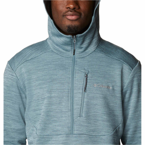 COLUMBIA MAXTRAIL LOGO FLEECE HOODED HZ verde