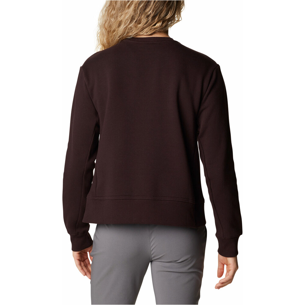 Columbia Sudaderas Montaña Mujer Columbia Columbia Lodge Crew IV vista trasera Columbia Sudaderas Montaña Mujer Columbia Columbia Lodge Crew IV vista trasera