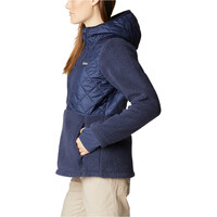 Columbia forro polar mujer Columbia Crested Peak Full Zip vista detalle Columbia forro polar mujer Columbia Crested Peak Full Zip vista detalle