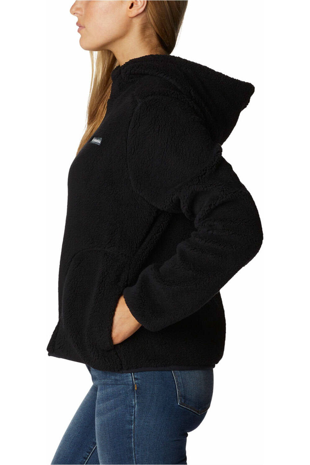 Columbia forro polar mujer Columbia West Bend Hoodie vista trasera Columbia forro polar mujer Columbia West Bend Hoodie vista trasera