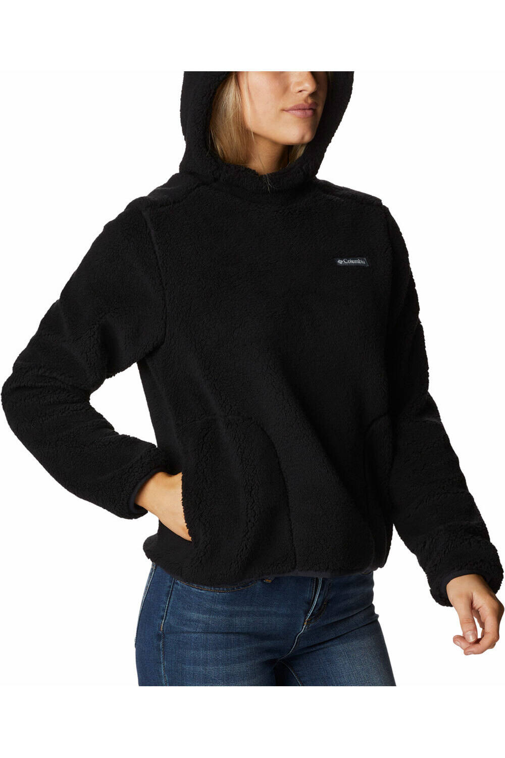 Columbia forro polar mujer Columbia West Bend Hoodie vista detalle Columbia forro polar mujer Columbia West Bend Hoodie vista detalle