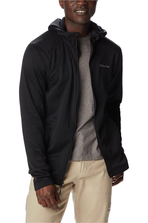 COLUMBIA CANYON GATE HOODED FULL ZIP negro