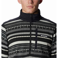 Columbia forro polar hombre Columbia Sweater Weather II Printed Half Zip vista detalle Columbia forro polar hombre Columbia Sweater Weather II Printed Half Zip vista detalle