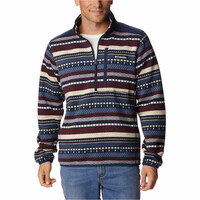 Columbia forro polar hombre Columbia Sweater Weather II Printed Half Zip vista frontal Columbia forro polar hombre Columbia Sweater Weather II Printed Half Zip vista frontal