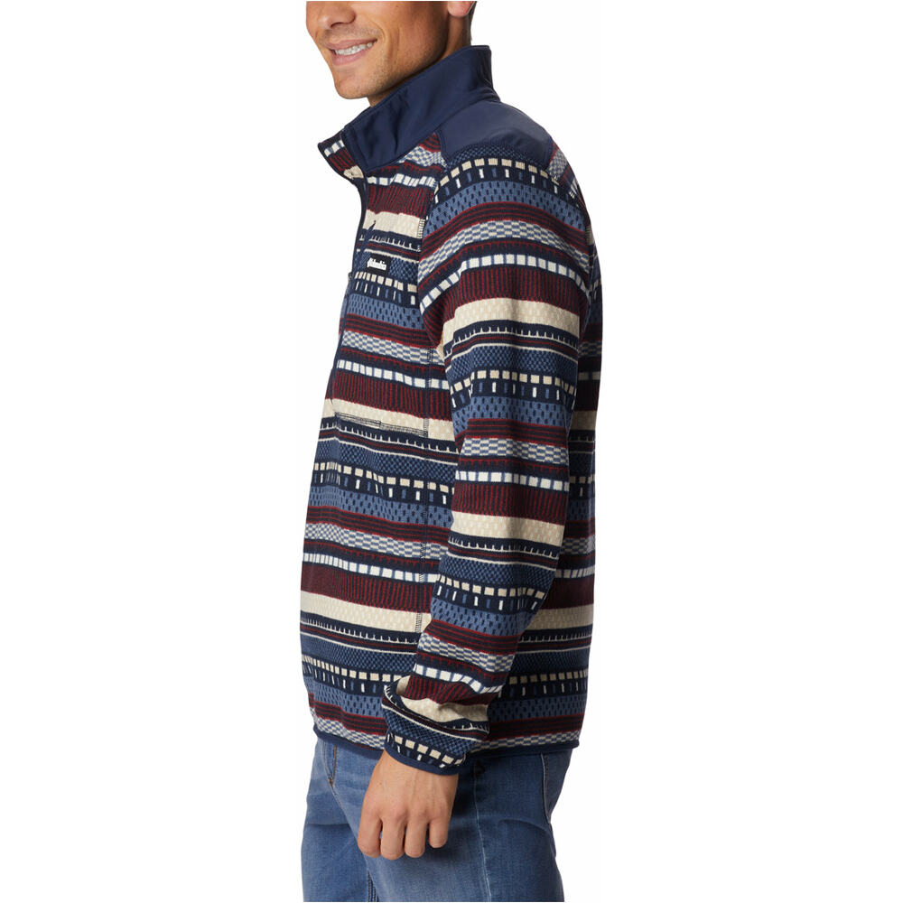 Columbia forro polar hombre Columbia Sweater Weather II Printed Half Zip vista trasera Columbia forro polar hombre Columbia Sweater Weather II Printed Half Zip vista trasera