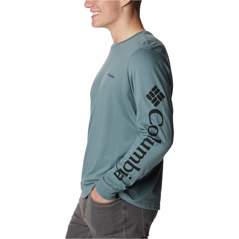 Columbia camiseta montaña manga larga hombre Columbia CSC Basic Logo LS Sleeve vista detalle Columbia camiseta montaña manga larga hombre Columbia CSC Basic Logo LS Sleeve vista detalle