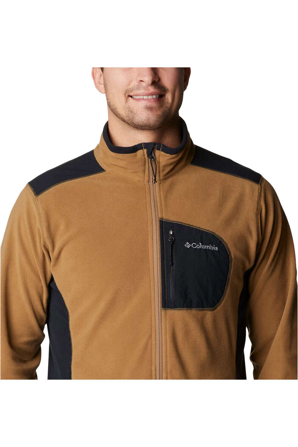 Columbia forro polar hombre Columbia Klamath Range Full Zip vista detalle Columbia forro polar hombre Columbia Klamath Range Full Zip vista detalle