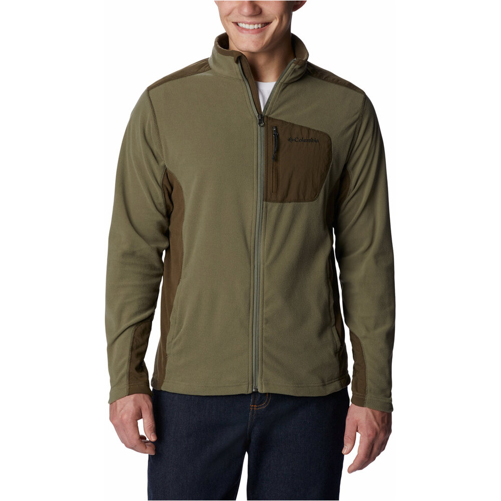Columbia forro polar hombre Columbia Klamath Range Full Zip vista detalle Columbia forro polar hombre Columbia Klamath Range Full Zip vista detalle
