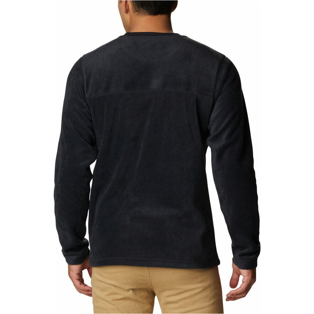 Columbia Sudaderas Montaña Hombre Columbia Steens Mountain Crew vista trasera Columbia Sudaderas Montaña Hombre Columbia Steens Mountain Crew vista trasera