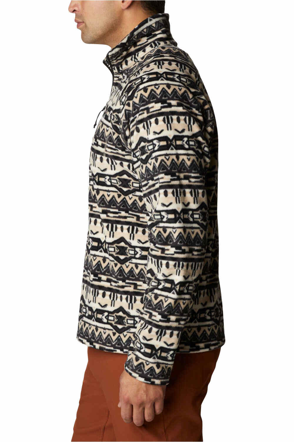 Columbia forro polar hombre Columbia Fast Trek Printed Half Zip vista detalle Columbia forro polar hombre Columbia Fast Trek Printed Half Zip vista detalle